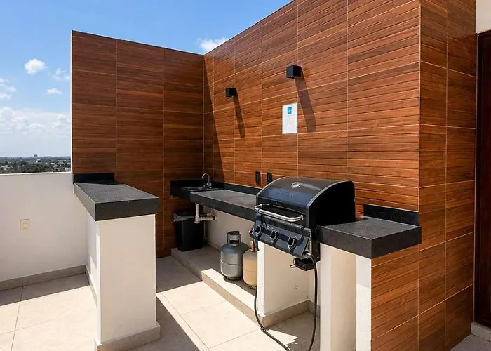 Boho W Rooftop Jacuzzi Near 5th Ave * Playa del Carmen